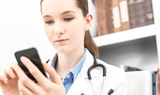 Mobile technology enables ehealth for care, cure and research