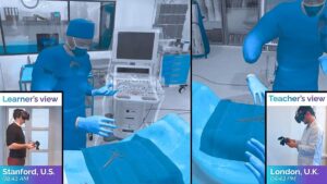 virtual/mixed/augmented reality surgeons
